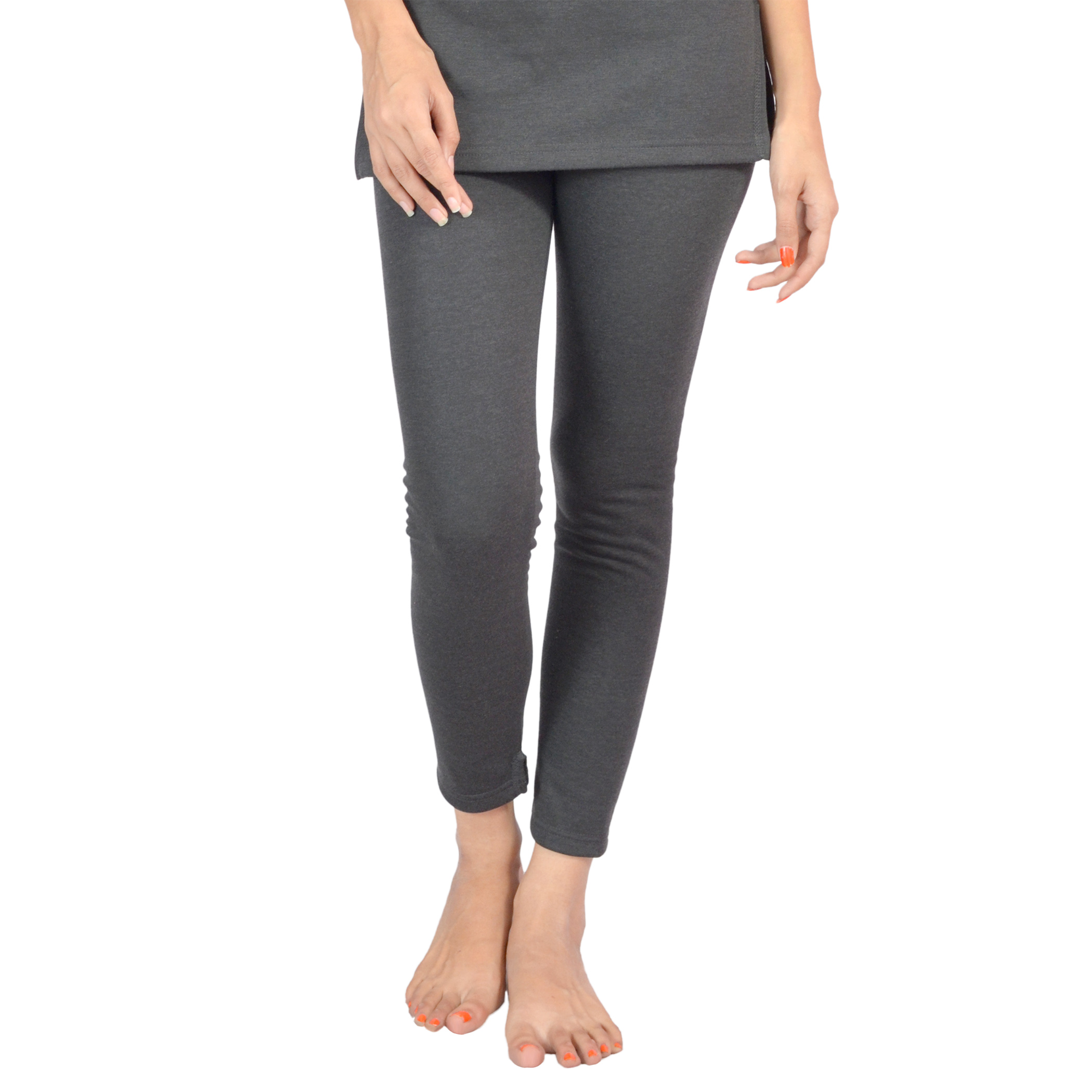 Women Dark Grey Legging Thermal Inner Wear Companion
